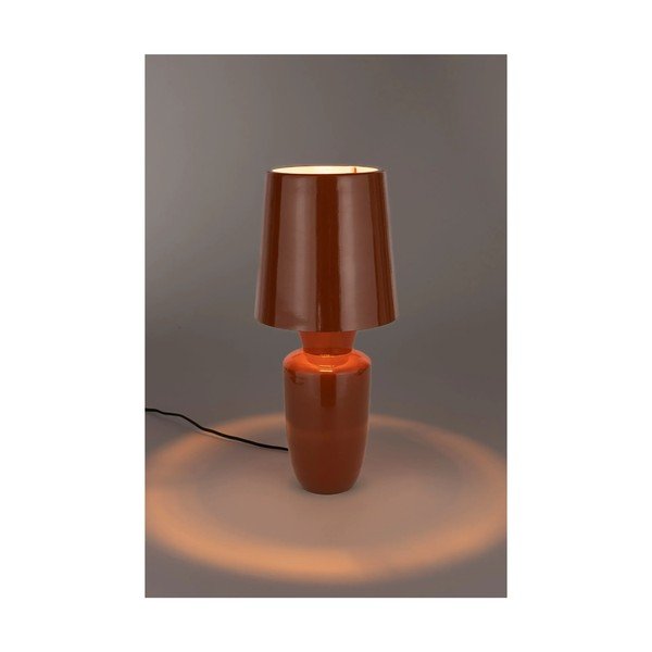 Lampada da tavolo color terracotta in metallo con paralume in metallo (altezza totale 42 cm) Classy – Zuiver-image-2