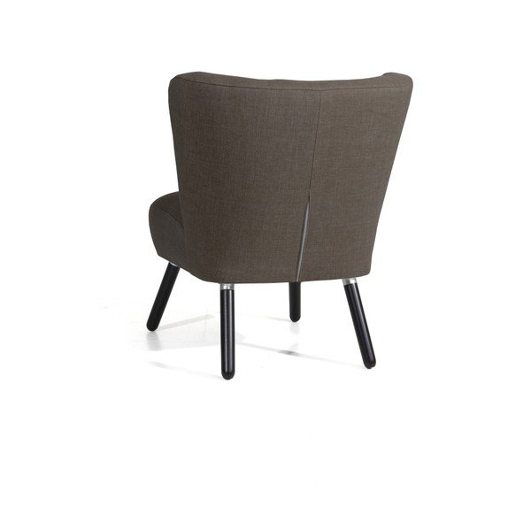 Poltrona marrone scuro Neele Muro Chocolate - Max Winzer-image-2