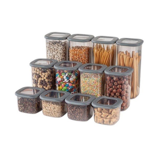 Dózy v sadě 12 ks na sypké potraviny Fresco – Hermia