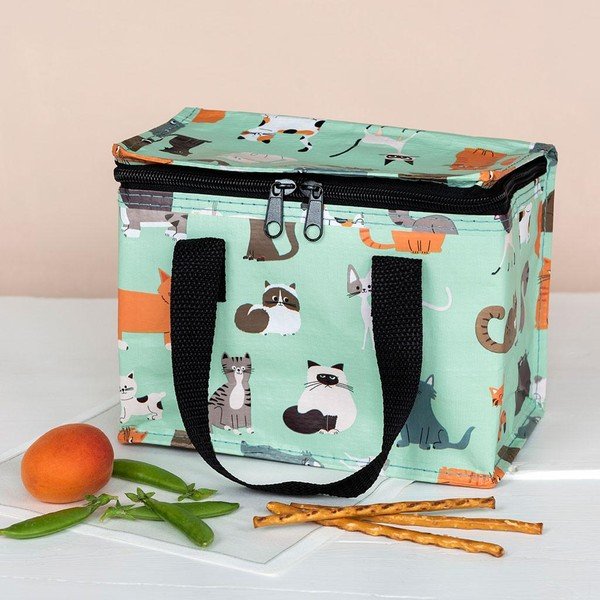 Borsa termica azzurra Nine Lives – Rex London-image-1