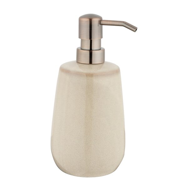 Dispenser per sapone beige in ceramica 430 ml Sirmione – Wenko-image-1