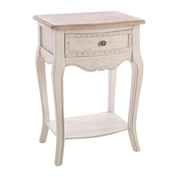 Comodino color crema Clarisse – Bizzotto-image-1