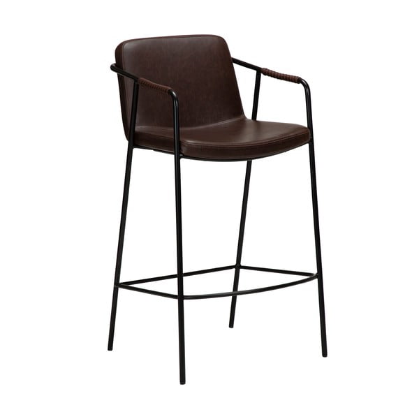 Sgabello da bar in similpelle marrone scuro, altezza 95 cm Boto - DAN-FORM Denmark