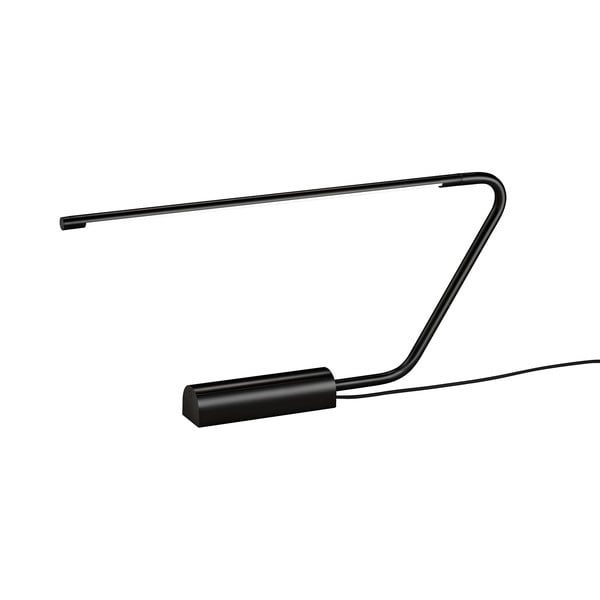 Lampada da tavolo LED nera (altezza totale 33 cm) Olea – Trio Select