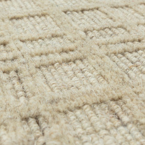 Tappeto crema tessuto a mano con lana 200x290 cm Thatch Sand - Asiatic Carpets-image-3