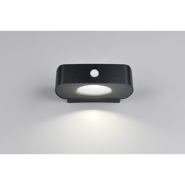 Illuminazione esterna LED con alimentazione a pannelli solari con sensore di movimento da parete (altezza totale 6 cm) Bilbao – Reality-image-3
