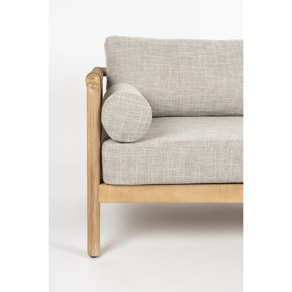 Poltrona da esterno greige imbottita Oasis – Dutchbone-image-4