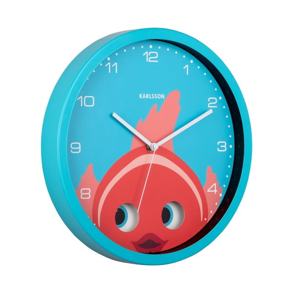 Orologio per bambini ø 31 cm Peekaboo Goldfish - Karlsson-image-3
