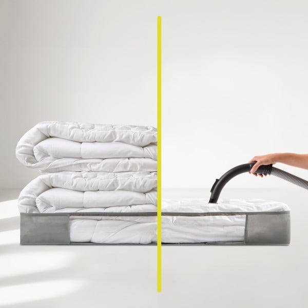 Organizer per sottoletto sottovuoto in plastica 105x45x15 cm – Homéa