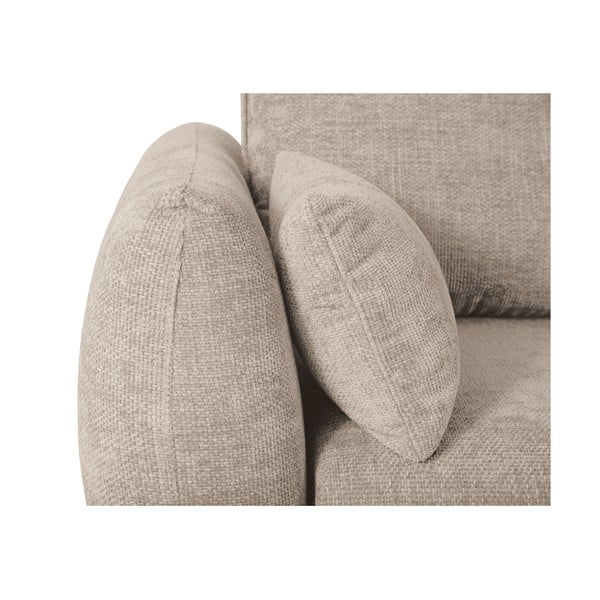 Divano angolare beige (angolo destro) Matera - Cosmopolitan Design-image-1