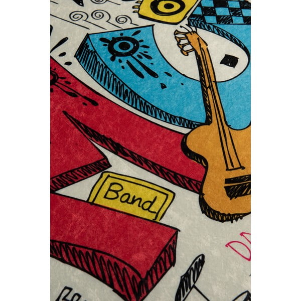 Tappeto antiscivolo per bambini , 100 x 160 cm Music - Conceptum Hypnose-image-3