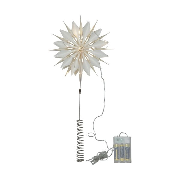 Decorazione luminosa bianca con motivo natalizio Flinga - Star Trading-image-3