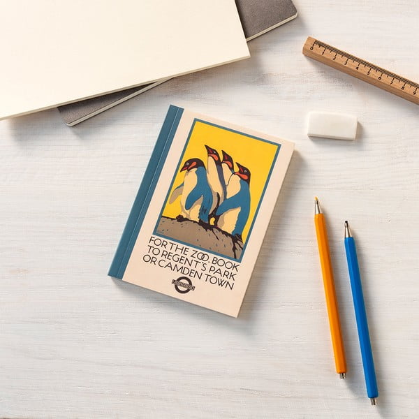 Quaderno 60 pagine formato A6 For the Zoo - Rex London-image-1