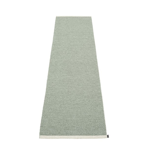 Passatoia da interno/esterno verde chiaro 60x250 cm Mono Sage Army – Pappelina
