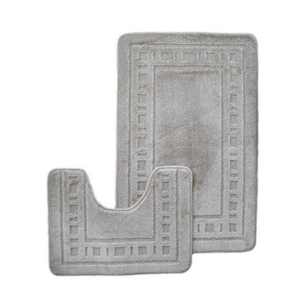 Tappetini da bagno grigi in set da 2 pezzi Armoni - Catherine Lansfield