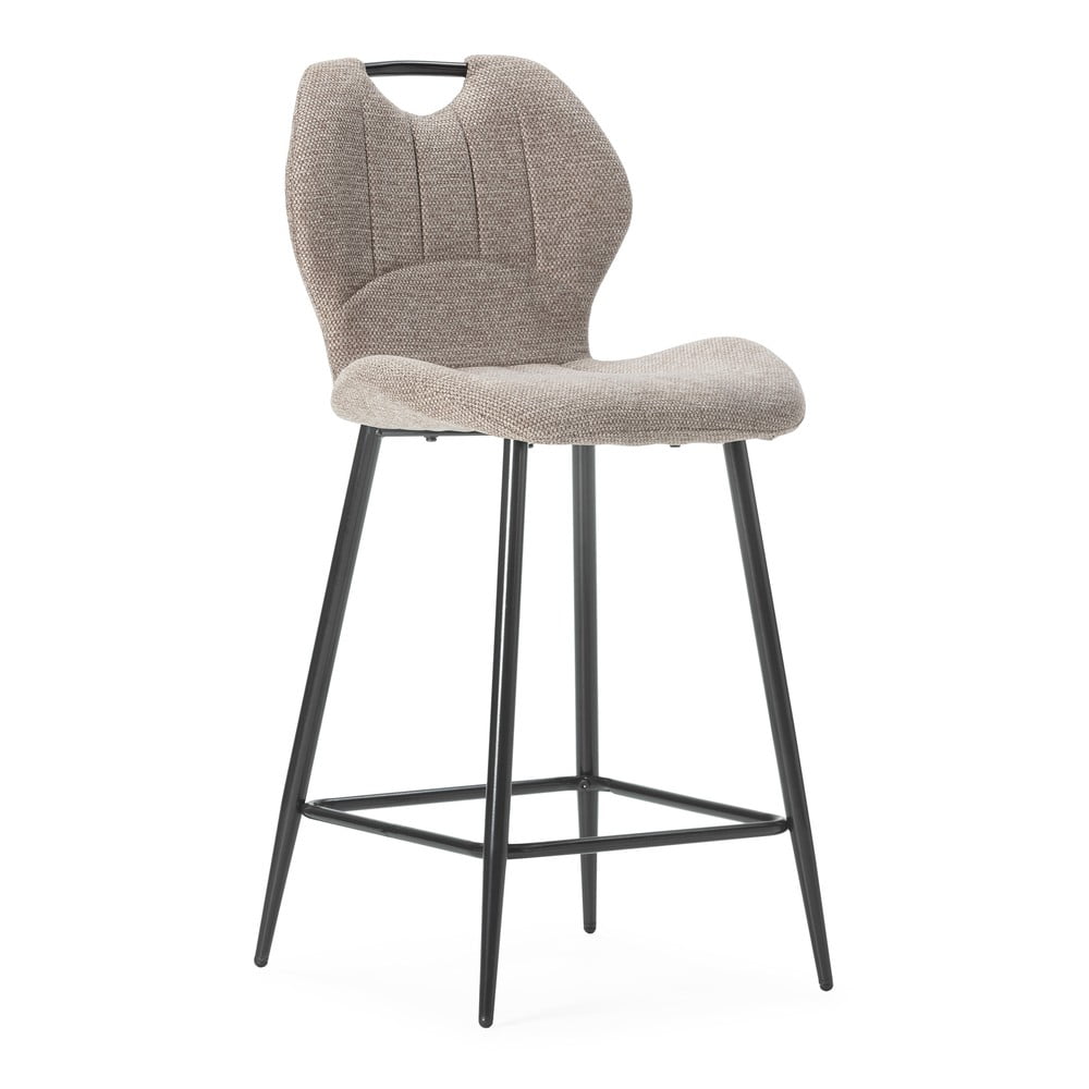 Set di 2 sgabelli da bar marrone chiaro (altezza seduta 65 cm) Muli - Marckeric | Sedie da bar