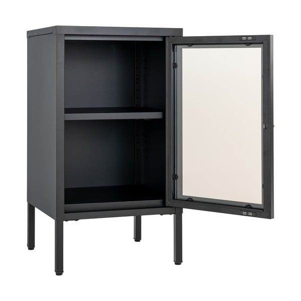 Vetrina in metallo nero 38x70 cm Dalby - House Nordic-image-2