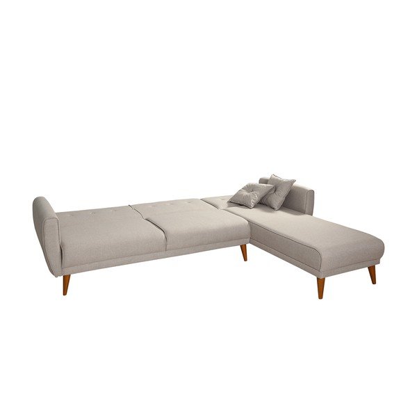 Divano letto beige divano angolare Aria - Balcab Home-image-3