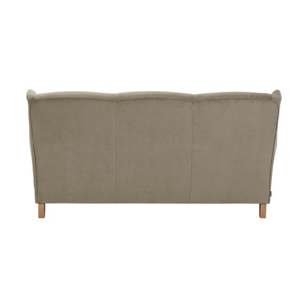 Divano in velluto marrone, 193 cm Lorris - Max Winzer-image-3