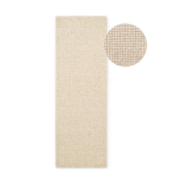 Passatoia di colore naturale in lana 80x250 cm Eloise – Hanse Home