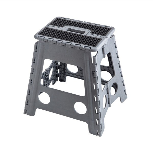Sedia alta grigia Step Stool - Addis