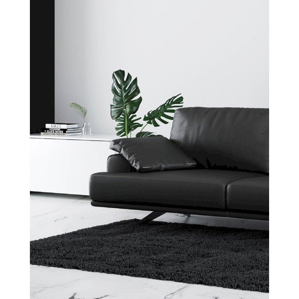 Divano in pelle grigio scuro 220 cm Prado - MESONICA-image-4