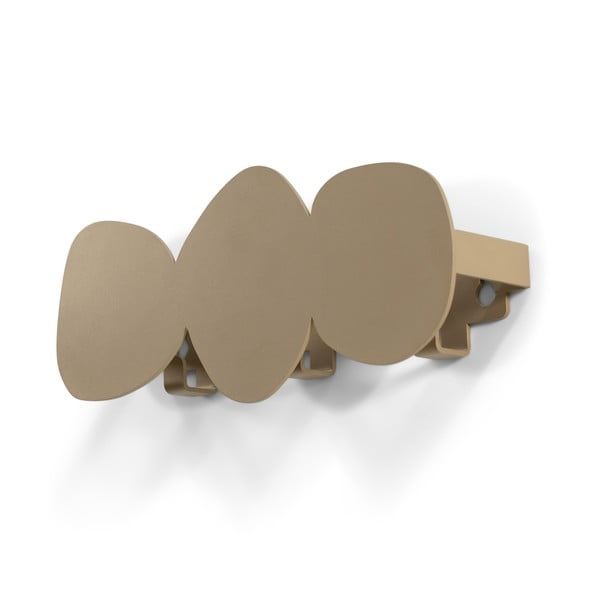 Attaccapanni da parete beige in metallo 35 cm Tumulo – Spinder Design-image-2