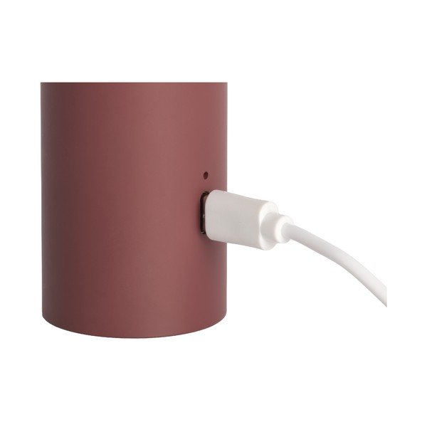 Faretto LED burgundy in alluminio con struttura flessibile Paris – Leitmotiv-image-3