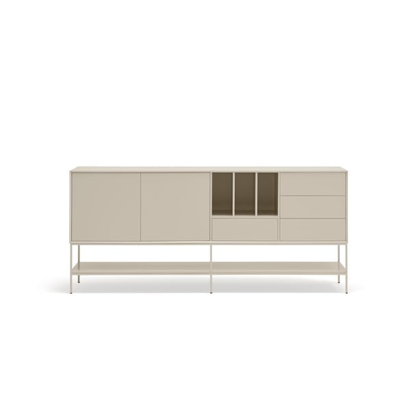 Cassettiera color crema 220x98x45 cm Platt – Teulat