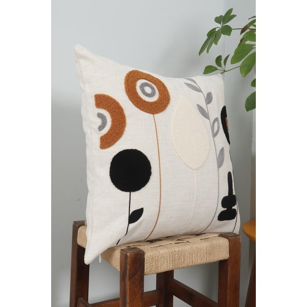 Federa decorativa in lino 43x43 cm Sunflower – Mioli Decor-image-2