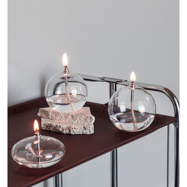Lampada a olio in vetro (altezza totale 11 cm) Aura – Mette Ditmer Denmark-image-1