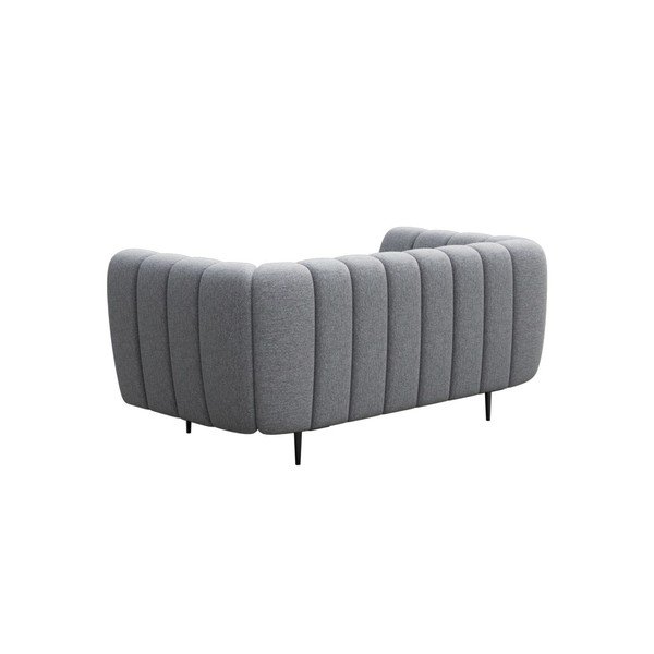 Divano in grigio chiaro 170 cm Shel – Ghado-image-3