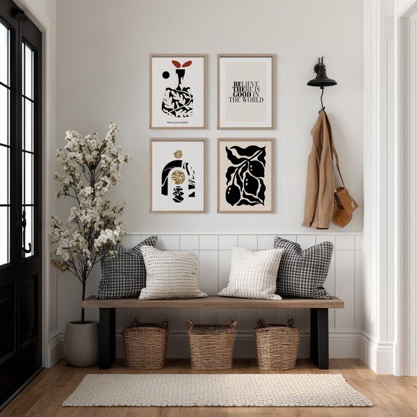 Dipinto stampato con cornice inclusa 30x40 cm Fruit – Styler-image-2