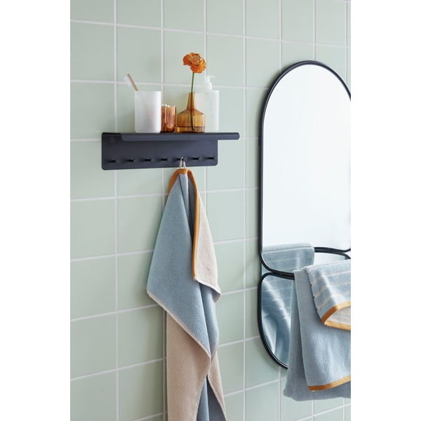 Specchio da parete con mensola 21x102 cm Carry - Hübsch-image-1