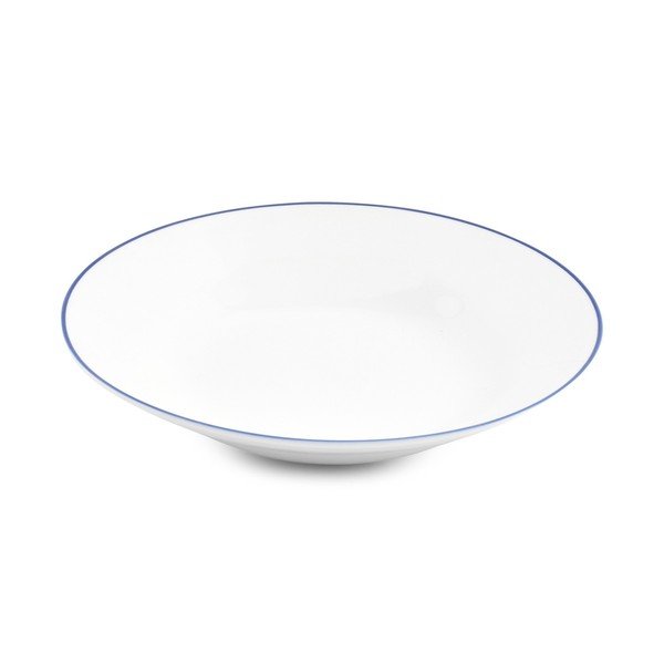 Piatto fondo bianco in porcellana ø 23 cm Basic White – BonBistro-image-1