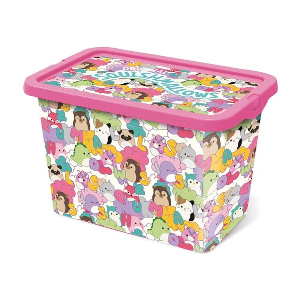 Contenitore di plastica per bambini 29x19x18 cm Stor - SQUISHMALLOWS