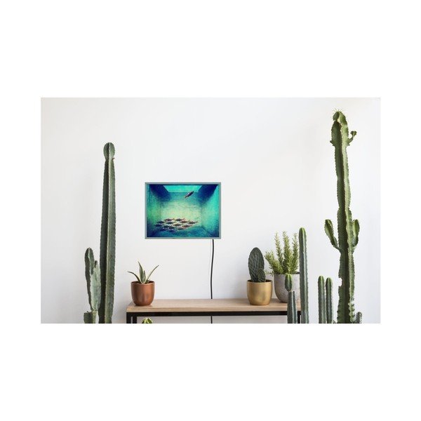 Decorazione da parete leggera , 40 x 30 cm Free Fish - Surdic-image-1