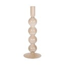 Portacandele in vetro marrone chiaro Bubbles Swirl - PT LIVING