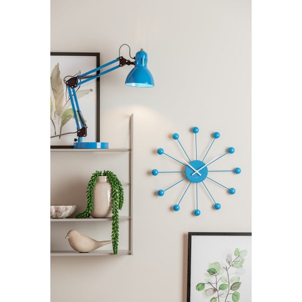 Lampada da tavolo blu chiaro con paralume in metallo (altezza 52 cm) Funky Hobby - Leitmotiv-image-1