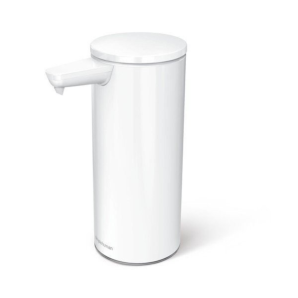 Dispenser di sapone in acciaio bianco touchless 266 ml - simplehuman-image-4