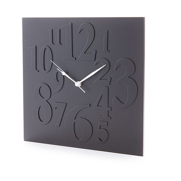 Orologio da parete nero Mix - Tomasucci-image-1