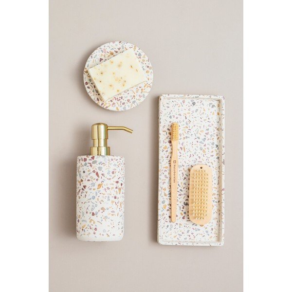 Dispenser per sapone in cemento 180 ml Mozie – Premier Housewares-image-1