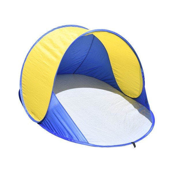 Tenda da spiaggia gialla e blu Ancona - Cattara