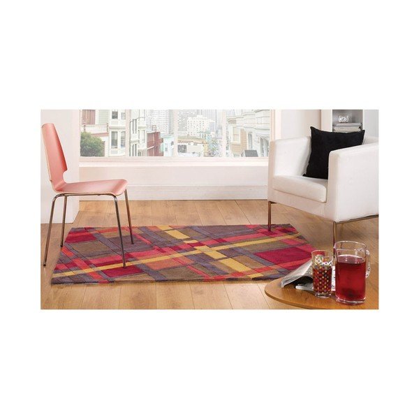 Koberec Plaid Orange, 80x150 cm