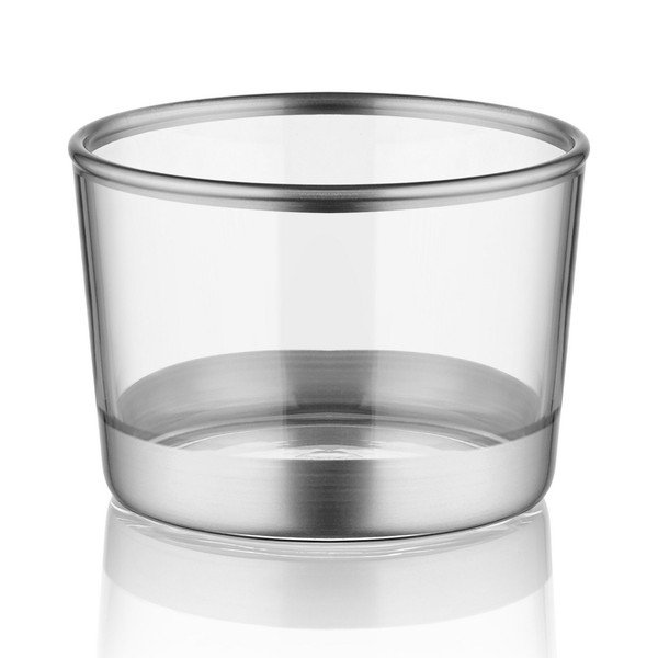 Set di 3 bicchierini d'argento, ⌀ 8 cm Glam - Mia