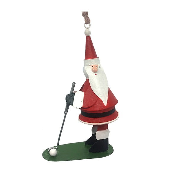 Ornamento natalizio da appendere Golf Santa Plays Golf - G-Bork