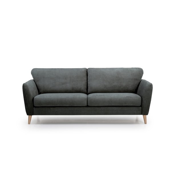 Divano nero e grigio 206 cm Oslo - Scandic