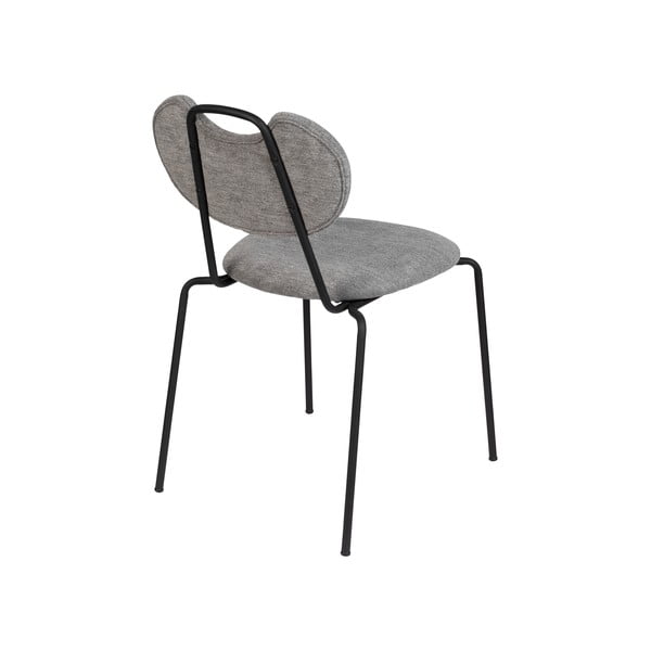 Sedie da pranzo grigie in set di 2 Aspen - White Label-image-4