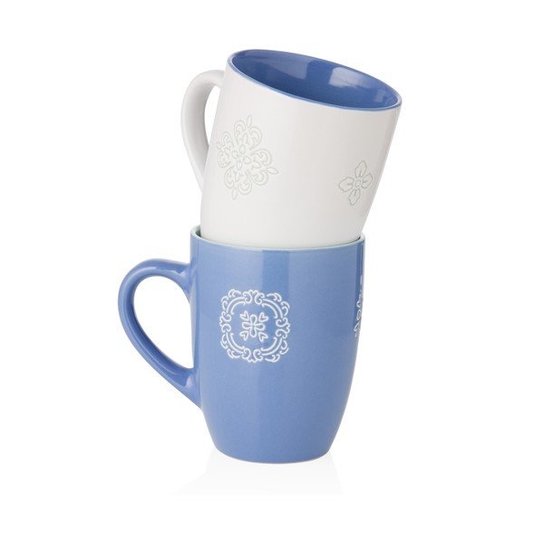 Sada 2 hrnků Panarea Cobalt