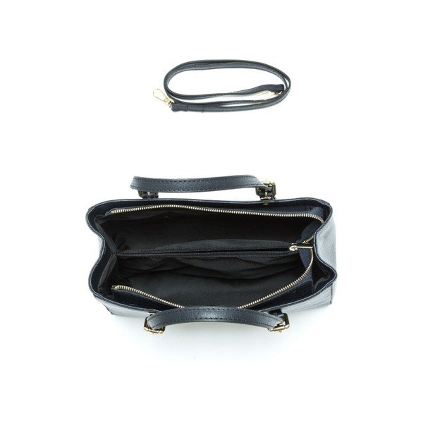 Borsa classica in pelle blu - Isabella Rhea-image-3